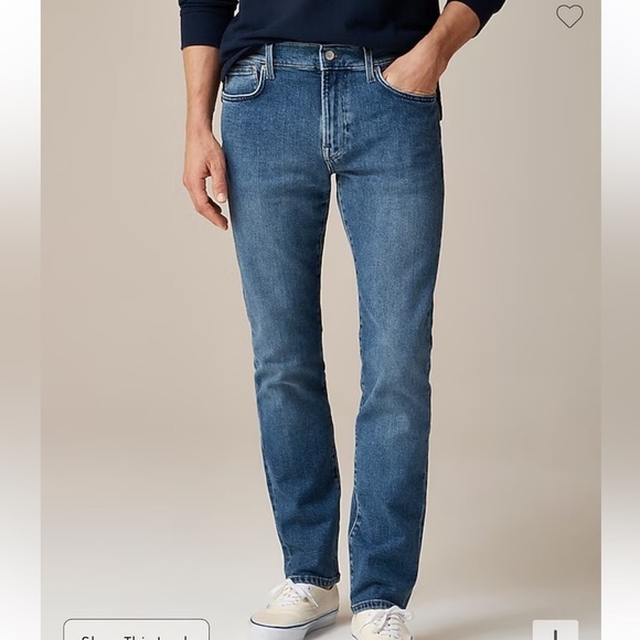 j crew 770™ Straight-fit stretch jean in medium wash